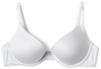 Maidenform Women's Custom Lift? Tailored Satin Demi Bra #9729,White,34B