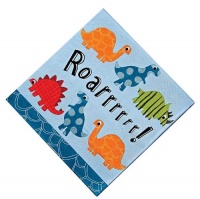 Meri Meri Roarrrrrr Dinosaur 5-Inch Small Napkins, 20-Pack Meri Meri Roarrrrrr Dinosaur 5-Inch Small Napkins, 20-Pack
