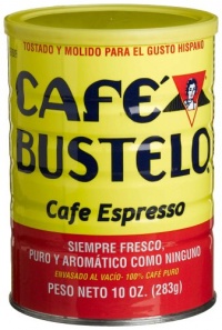 Cafe Bustelo Coffee Espresso, 10-Ounce Cans (Pack of 4) Cafe Bustelo Coffee Espresso, 10-Ounce Cans (Pack of 4)