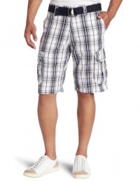 Marc Ecko Cut & Sew Men's Checkers Short