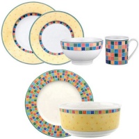 Villeroy & Boch Twist Alea Limone 18 pc set Villeroy & Boch Twist Alea Limone 18 pc set