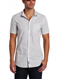 Calvin Klein Sportswear Men's Short Sleeve Poplin Woven Calvin Klein Sportswear Men's Short Sleeve Poplin Woven