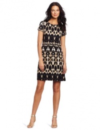 Calvin Klein Women's Petite Animal Printed Dress Calvin Klein Women's Petite Animal Printed Dress