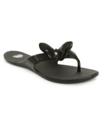 MEL'S adorable Sugar sandals are a classic flip-flop with a twist: they're crafted of bubblegum-scented plastic, for a sweet take on summer style. MEL'S adorable Sugar sandals are a classic flip-flop with a twist: they're crafted of bubblegum-scented plastic, for a sweet take on summer style.