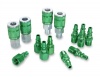 Legacy A71458B Color Connex Type B - ARO 14 Piece 1/4 in. Green Coupler and Plug Kit