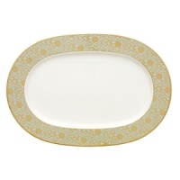 Villeroy & Boch's Aureus dinnerware is a decadent delight: golden filigree is lavished on an aquamarine decoration that stepped right off the fashion runway. Bursting lotus blossoms adorn plates and service pieces, adding shades of fuchsia, tangerine and sapphire. Aureus is a modern classic representing the convergence of past and present. Villeroy & Boch's Aureus dinnerware is a decadent delight: golden filigree is lavished on an aquamarine decoration that stepped right off the fashion runway. Bursting lotus blossoms adorn plates and service pieces, adding shades of fuchsia, tangerine and sapphire. Aureus is a modern classic representing the convergence of past and present.