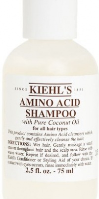 Kiehl's Amino Acid Shampoo - Travel Size Bottle 2.5oz (75ml) Kiehl's Amino Acid Shampoo - Travel Size Bottle 2.5oz (75ml)