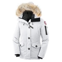 Canada Goose Ladies Montebello Parka (White, Small) Canada Goose Ladies Montebello Parka (White, Small)