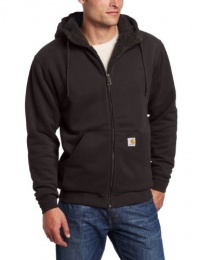 Carhartt Men's Big-Tall Brushed Fleece Sweatshirt Sherpa Lined