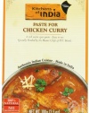 Kitchens Of India Curry Paste For Chicken Curry, 3.5-Ounce Boxes (Pack of 6)