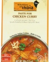 Kitchens Of India Curry Paste For Chicken Curry, 3.5-Ounce Boxes (Pack of 6)