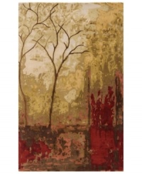 Featuring a lush, woodsy scene captured in beautiful brushstrokes, this Momeni area rug is a true Impressionist masterpiece. Every element is brought to life in a radiant color palette, hand-tufted in India from incredibly soft New Zealand wool. Featuring a lush, woodsy scene captured in beautiful brushstrokes, this Momeni area rug is a true Impressionist masterpiece. Every element is brought to life in a radiant color palette, hand-tufted in India from incredibly soft New Zealand wool.