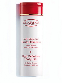 An intensive cellulite control treatment that helps optimize the release of excess fat, even from the most stubborn places. This unique cream-gel helps minimize the appearance of cellulite, redefines hips and thighs and visibly enhances skin. 7 oz. An intensive cellulite control treatment that helps optimize the release of excess fat, even from the most stubborn places. This unique cream-gel helps minimize the appearance of cellulite, redefines hips and thighs and visibly enhances skin. 7 oz.