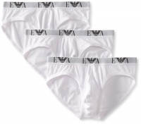 Emporio Armani Men's 3-Pack Hip Briefs Emporio Armani Men's 3-Pack Hip Briefs