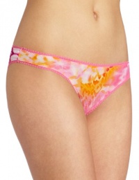 On Gossamer Women's Triple Twist Mesh Hip Bikini, Wild Kingdom, Medium On Gossamer Women's Triple Twist Mesh Hip Bikini, Wild Kingdom, Medium