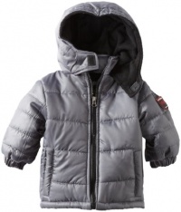 Ixtreme Boys 2-7 Ripstop Puffer Jacket, Grey, 3T Ixtreme Boys 2-7 Ripstop Puffer Jacket, Grey, 3T
