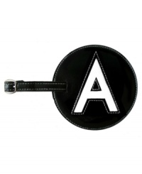 Give me an A! This big, easy-to-spot luggage tag is personalized with your initial, giving your bags an identity and helping them stand out on the luggage carousel. Give me an A! This big, easy-to-spot luggage tag is personalized with your initial, giving your bags an identity and helping them stand out on the luggage carousel.