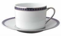 Bernardaud Athena Platinum Navy Teacup Only