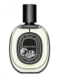 Philosykos Eau de Parfume shows a tender side, nurtured with green fruit, wood, and thick leaves. 2.5 oz. Philosykos Eau de Parfume shows a tender side, nurtured with green fruit, wood, and thick leaves. 2.5 oz.