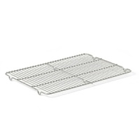 Expertly constructed to the standards of culinary professionals, this generously sized rack from Calphalon offers uniform cooling in a durable, elevated design. Two interlocking layers of high-performance nonstick ensure that even the most delicate baked goods will slide off with ease. Expertly constructed to the standards of culinary professionals, this generously sized rack from Calphalon offers uniform cooling in a durable, elevated design. Two interlocking layers of high-performance nonstick ensure that even the most delicate baked goods will slide off with ease.