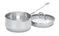 Cuisinart 419-18P Contour Stainless 2-Quart Pour Saucepan with Cover Cuisinart 419-18P Contour Stainless 2-Quart Pour Saucepan with Cover