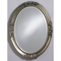 Queen Ann Mirror - Antique Silver Queen Ann Mirror - Antique Silver
