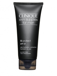 Essential hydration plus UV protection. Soothes, improves skin's condition. For all skin types. 3.4 oz. 