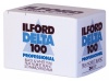 Ilford 1780624 Delta 100 Professional Black-and-White Film, ISO 100, 35mm 36-Exposure