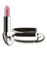 At the first click, the case reveals a stunning mirror, a promise of your own personal luxury, and then an exceptional lipstick nestled within the case. A great accessory, Rouge G de Guerlain surpasses mere beauty with a breathtaking formula. A precious ruby powder interacts with daylight to reveal spectacular radiance. At the first contact, lips are immediately defined, smoothed, and plumped. As an ode to the color pink, four new glamorous shades have been created this spring. At the first click, the case reveals a stunning mirror, a promise of your own personal luxury, and then an exceptional lipstick nestled within the case. A great accessory, Rouge G de Guerlain surpasses mere beauty with a breathtaking formula. A precious ruby powder interacts with daylight to reveal spectacular radiance. At the first contact, lips are immediately defined, smoothed, and plumped. As an ode to the color pink, four new glamorous shades have been created this spring.