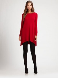 Made from Italian merino wool, a simply stylish sweater dress with a feminine hi-lo hem.BoatneckPull-on styleRibbed trimHi-lo hemAbout 20 from natural waistMerino woolDry cleanImported of Italian fabric Model shown is 5'11 (180cm) wearing a US size Small. Made from Italian merino wool, a simply stylish sweater dress with a feminine hi-lo hem.BoatneckPull-on styleRibbed trimHi-lo hemAbout 20 from natural waistMerino woolDry cleanImported of Italian fabric Model shown is 5'11 (180cm) wearing a US size Small.