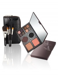 EXCLUSIVELY AT SAKS. Exclusive colour collection features two 6-well Customizable Artist Palettes: one filled with Laura's favorite shades to create her on-trend look and the other empty, inspiring you to create your own customized look. Laura's hand-selected assortment includes eight eye colours, two eyeliners (Tightline Cake and Caviar), a cheek colour and a bronzing pressed powder. EXCLUSIVELY AT SAKS. Exclusive colour collection features two 6-well Customizable Artist Palettes: one filled with Laura's favorite shades to create her on-trend look and the other empty, inspiring you to create your own customized look. Laura's hand-selected assortment includes eight eye colours, two eyeliners (Tightline Cake and Caviar), a cheek colour and a bronzing pressed powder.