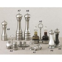 Arte Italica Pewter Accessories A1. Tavola Small Salt & Pepper Set