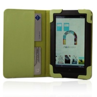 iPearl mCover Leather Cover Case for Barnes & Noble 7-inch Color Touchscreen Nook Color / Nook Tablet - GREEN iPearl mCover Leather Cover Case for Barnes & Noble 7-inch Color Touchscreen Nook Color / Nook Tablet - GREEN