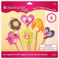 American Girl Crafts Pencil Toppers Sewing Kit American Girl Crafts Pencil Toppers Sewing Kit