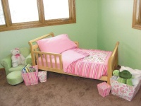 Trend Lab 4 Piece Toddler Bedding Set, Paisley Trend Lab 4 Piece Toddler Bedding Set, Paisley