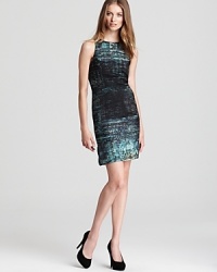 A detail-oriented piece, this ombre Sachin + Babi dress features embroidery and stripes through the center bodice for a truly unique evening look. The season's pointy-toe pumps finish the sophisticated look for enviable elegance. A detail-oriented piece, this ombre Sachin + Babi dress features embroidery and stripes through the center bodice for a truly unique evening look. The season's pointy-toe pumps finish the sophisticated look for enviable elegance.