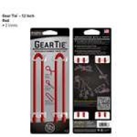 Nite Ize GT12-2PK-10 12-Inch Gear Tie, Red, 2-Pack Nite Ize GT12-2PK-10 12-Inch Gear Tie, Red, 2-Pack