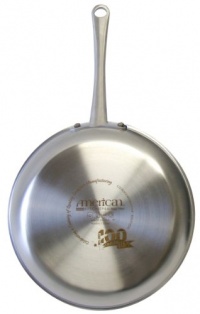 American Kitchen by Regal Ware AK-802 100th Anniversary Limited Edition Try-Ply 10-Inch and 12-Inch Skillet, Stainless Steel, 2-Pack American Kitchen by Regal Ware AK-802 100th Anniversary Limited Edition Try-Ply 10-Inch and 12-Inch Skillet, Stainless Steel, 2-Pack