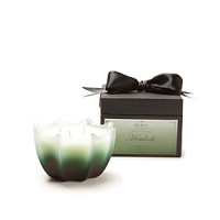 This elegantly scalloped D.L. & Co. candle contains a lush fragrance blend of hemlock, black pine, cedar, Italian cypress and oak moss. Comes in an exquisite black ribboned box for the perfect gift. This elegantly scalloped D.L. & Co. candle contains a lush fragrance blend of hemlock, black pine, cedar, Italian cypress and oak moss. Comes in an exquisite black ribboned box for the perfect gift.