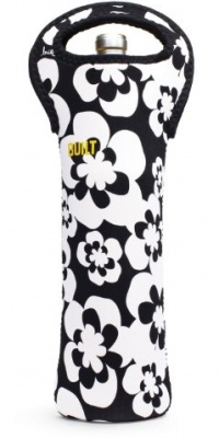 BUILT Neoprene One Bottle Wine Tote, Summer Bloom