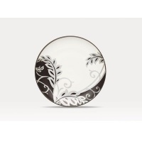 Noritake Colorwave Chocolate Plume Plate, 8-1/4-inch Noritake Colorwave Chocolate Plume Plate, 8-1/4-inch