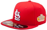 MLB St. Louis Cardinals 2011 World Series Onfield Side Patch Cap MLB St. Louis Cardinals 2011 World Series Onfield Side Patch Cap