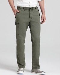 A hip, casual cool pant for your weekend wardrobe, stylish with high tops and a mellow tee or dress it up a bit with a stripe button-down. A hip, casual cool pant for your weekend wardrobe, stylish with high tops and a mellow tee or dress it up a bit with a stripe button-down.