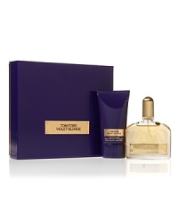 Tom Ford presents a stunning scent for a new era of feminine glamour. Tom Ford Violet Blonde is an opulent and dressed-up fragrance that reveals a stunning new facet of Violet. The collection set features a 1.7 oz./50 mL Eau de Parfum Spray and 2.5 oz./75 mL Body Moisturizer. A must-have gift for the holiday season. Tom Ford presents a stunning scent for a new era of feminine glamour. Tom Ford Violet Blonde is an opulent and dressed-up fragrance that reveals a stunning new facet of Violet. The collection set features a 1.7 oz./50 mL Eau de Parfum Spray and 2.5 oz./75 mL Body Moisturizer. A must-have gift for the holiday season.