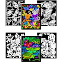 Puppies, Pond, Kittens, Butterfly, Tiger, Insect - Six 8x10 Fuzzy Velvet Posters Puppies, Pond, Kittens, Butterfly, Tiger, Insect - Six 8x10 Fuzzy Velvet Posters