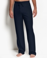 Find out why, for over a century, men have been wearing waffle-knit thermals when they crave close-to-the-skin comfort: Polo Ralph Lauren's cozy, drawstring waist sleep pants in ultra-soft cotton with adjustable drawstring waist. Find out why, for over a century, men have been wearing waffle-knit thermals when they crave close-to-the-skin comfort: Polo Ralph Lauren's cozy, drawstring waist sleep pants in ultra-soft cotton with adjustable drawstring waist.