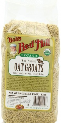 Bob's Red Mill Organic Oats Whole Groats, 29-Ounce (Pack of 4) Bob's Red Mill Organic Oats Whole Groats, 29-Ounce (Pack of 4)