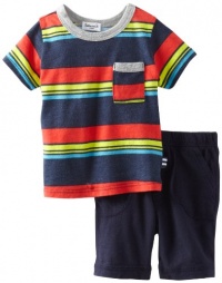 Splendid Littles Baby-Boys Newborn Zuma Stripe Short Set, Barrel, 6-12 Splendid Littles Baby-Boys Newborn Zuma Stripe Short Set, Barrel, 6-12