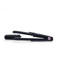 A cutting-edge, compact straightening and styling iron combines tourmaline-infused, ceramic plates with superior digital heating technology to seal the hair cuticle and reduce frizz, delivering healthy, radiant results in one smooth glide. A cutting-edge, compact straightening and styling iron combines tourmaline-infused, ceramic plates with superior digital heating technology to seal the hair cuticle and reduce frizz, delivering healthy, radiant results in one smooth glide.
