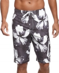 A little lounging never hurt anyone. Whether you're soaking in the sun or splashing in the water, these board shorts from Speedo will keep you looking great and feeling good. A little lounging never hurt anyone. Whether you're soaking in the sun or splashing in the water, these board shorts from Speedo will keep you looking great and feeling good.